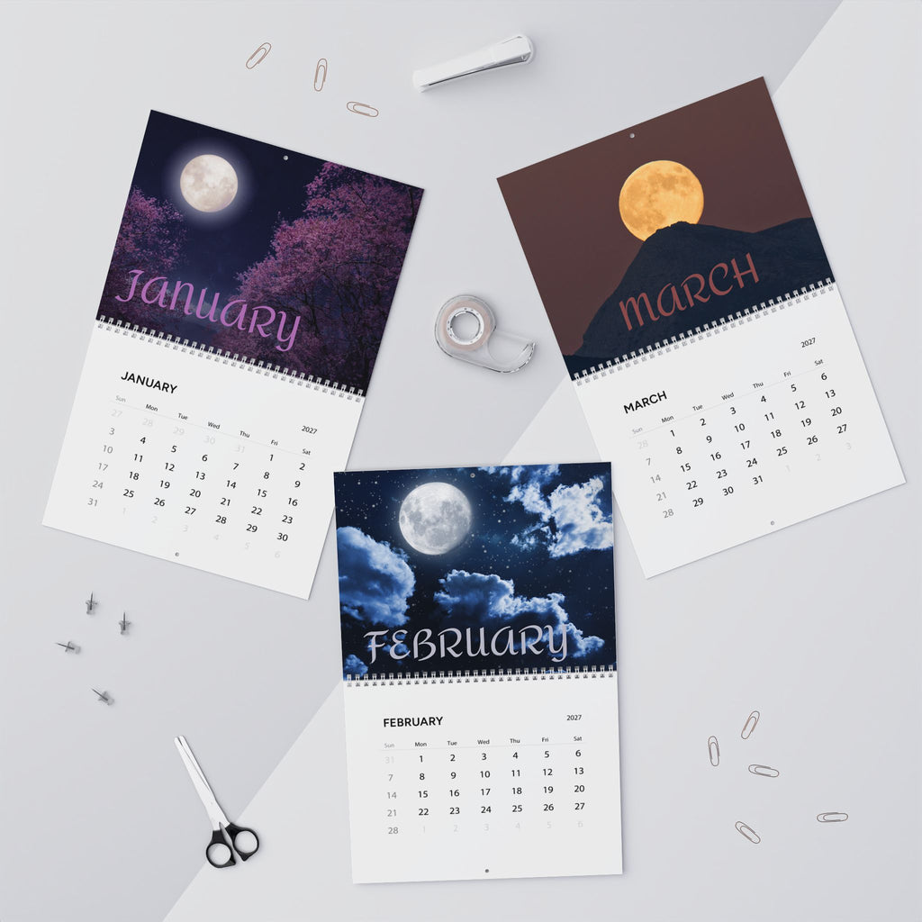 2027 Moon Lover's Calendar