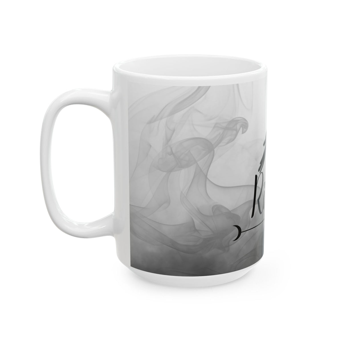 Morning Ritual Ceramic Mug, 15 oz
