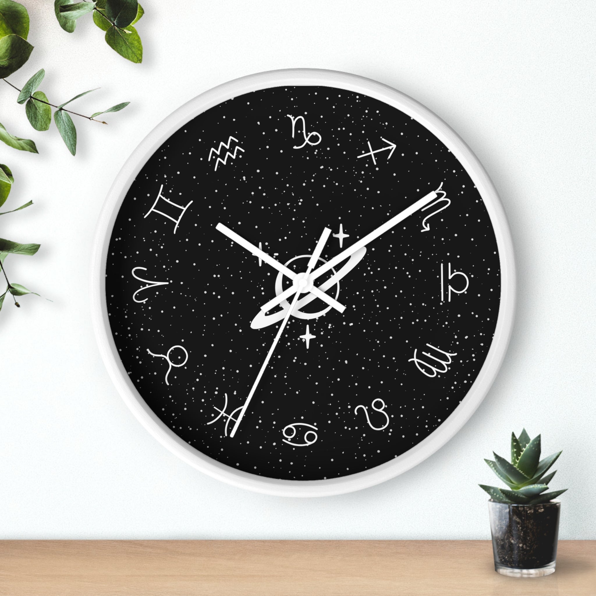 Astrology Themed Wall Clock