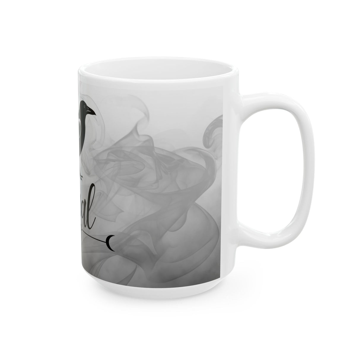 Morning Ritual Ceramic Mug, 15 oz