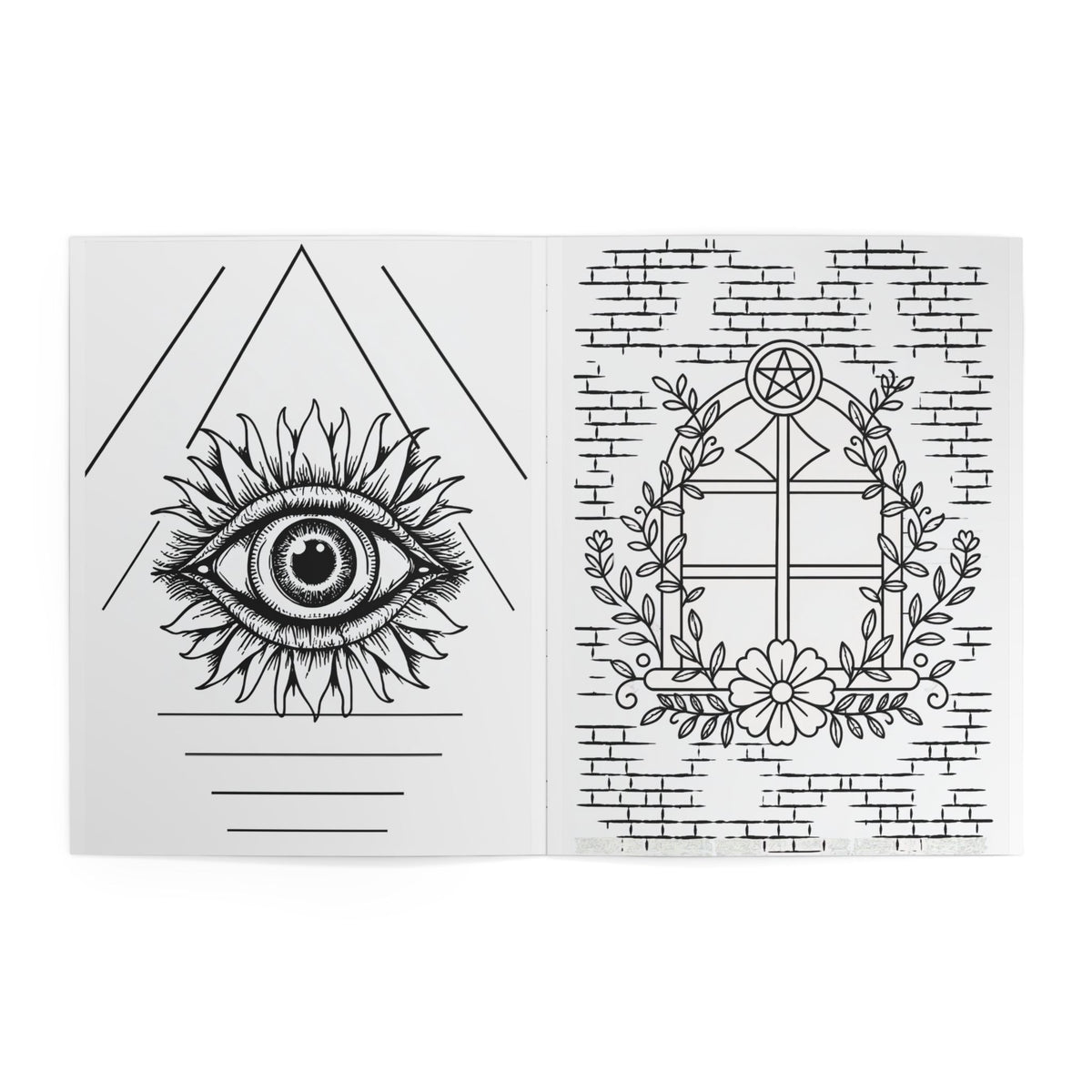 Witchy Vibes Coloring Book