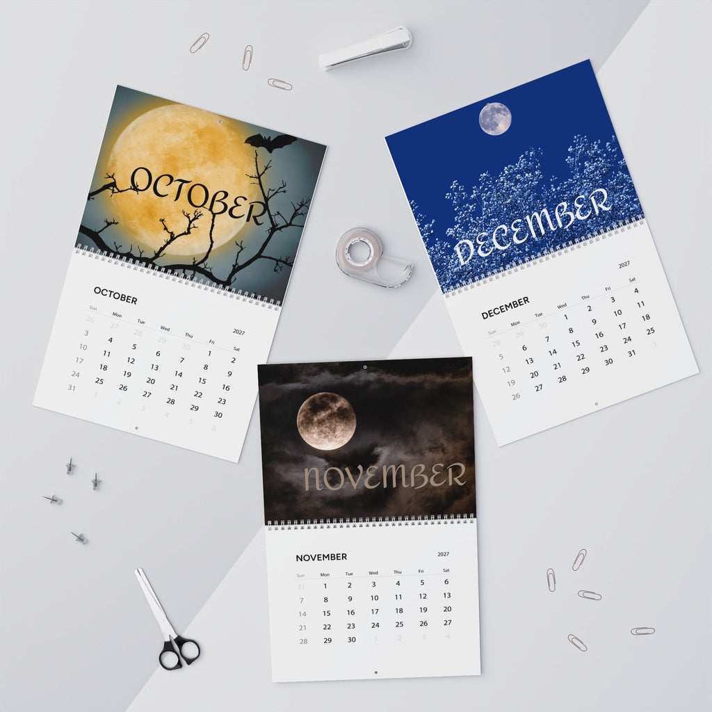 2027 Moon Lover's Calendar