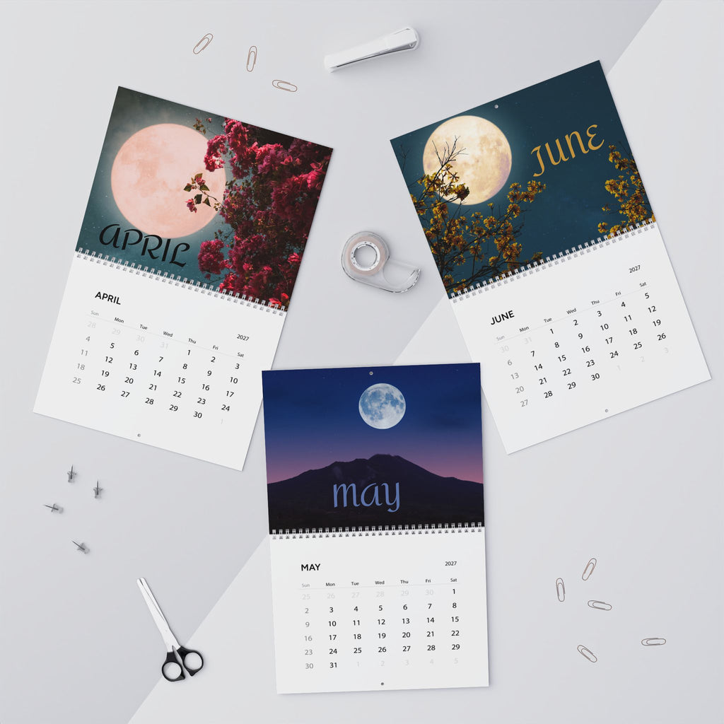 2027 Moon Lover's Calendar