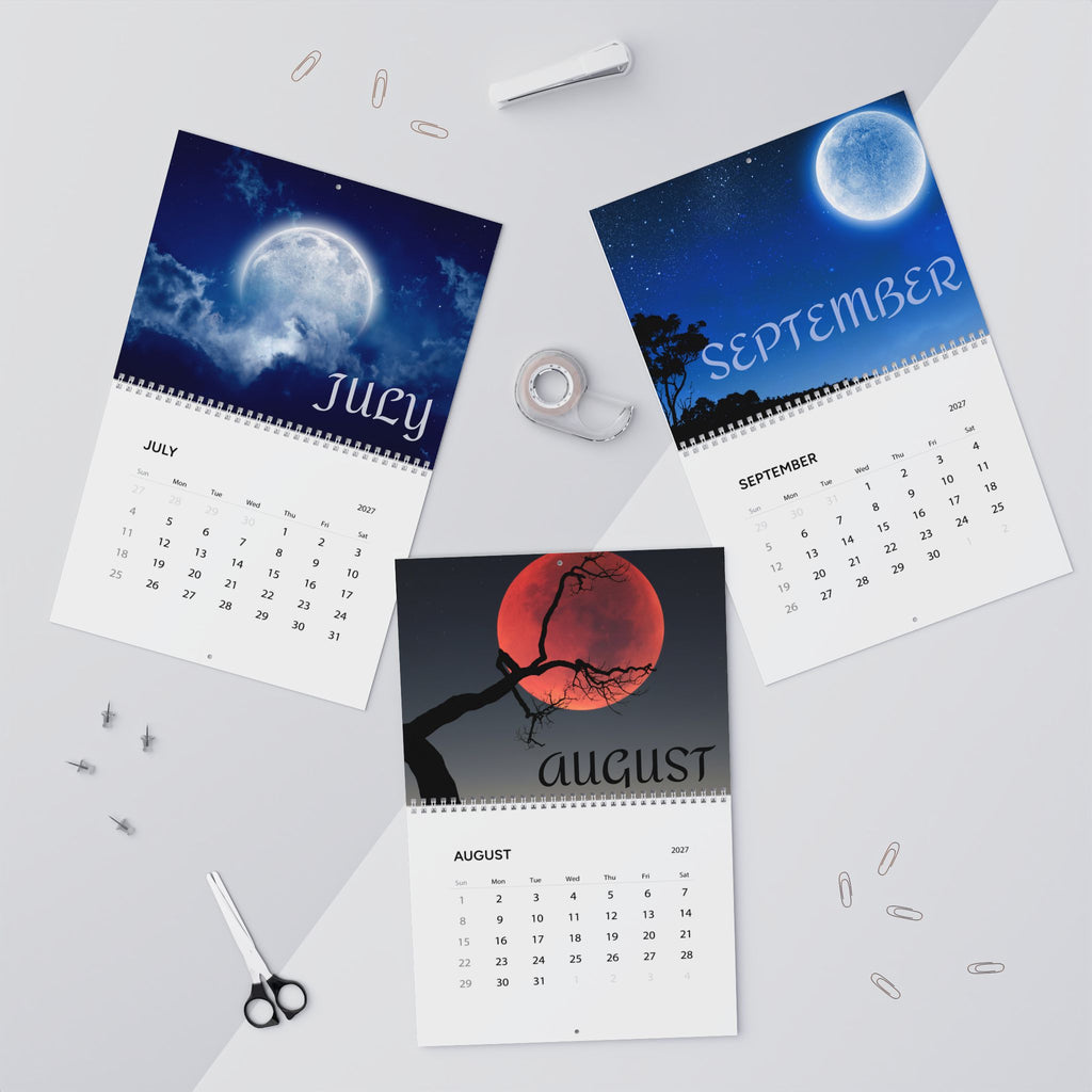 2027 Moon Lover's Calendar