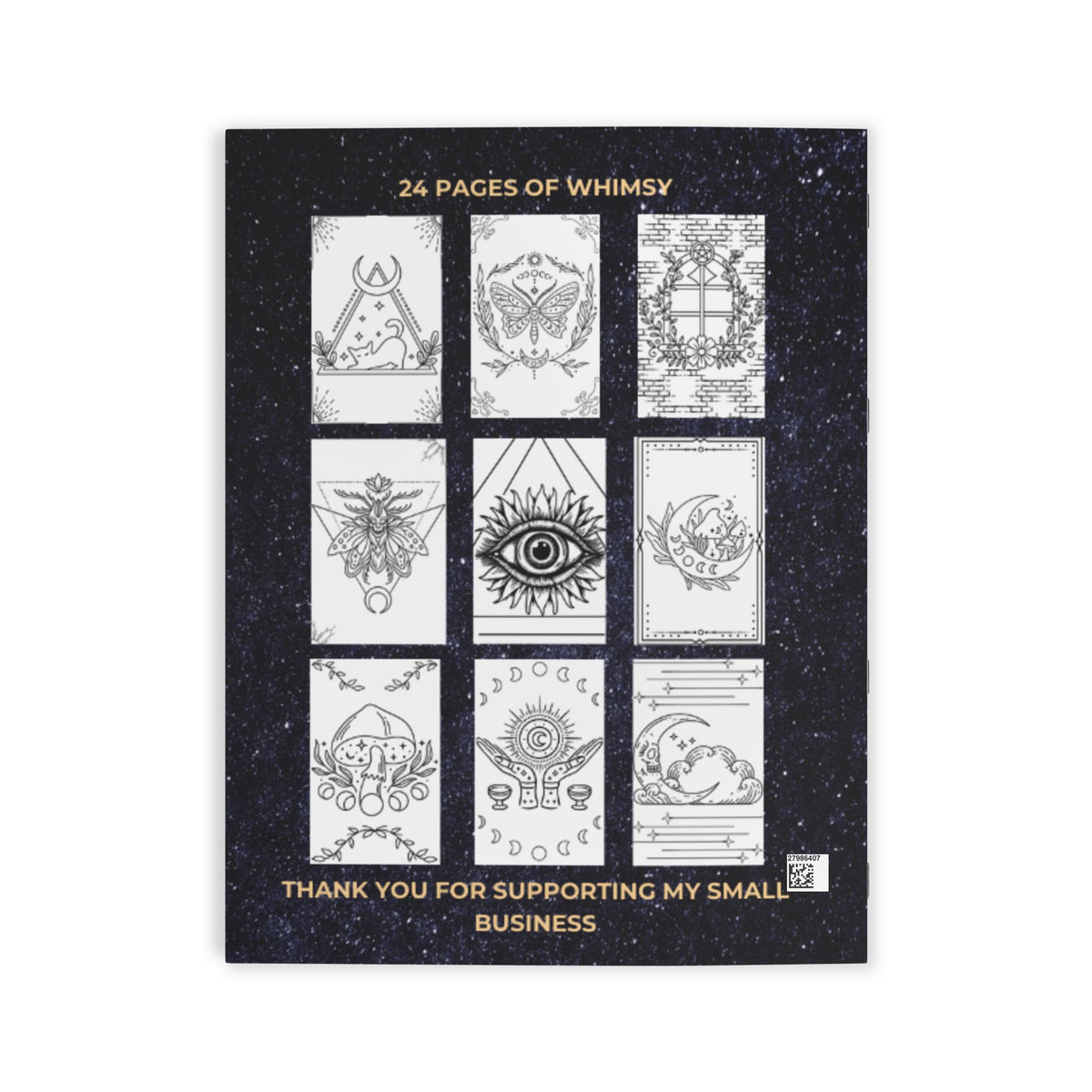 Witchy Vibes Coloring Book